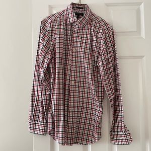 Grant Fit Non-Iron Size Small Dress Shirt